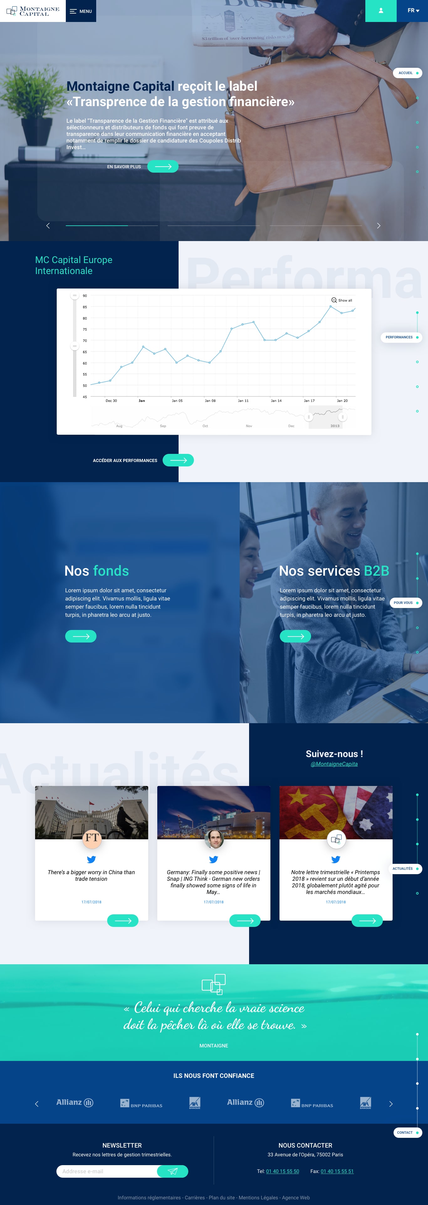 Montaigne Capital - home page