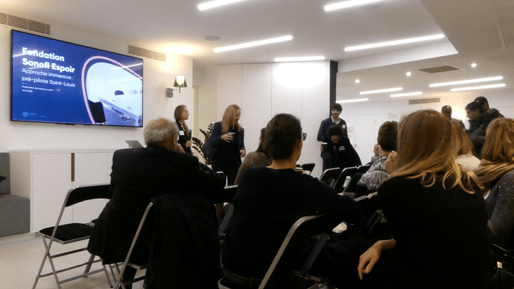 Un processus d'idéation collectif et collaboratif avec les équipes de la Fondation Sanofi Espoir