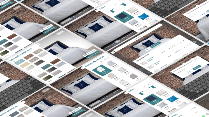 Prototypage haute fidélité des différentes pages du site