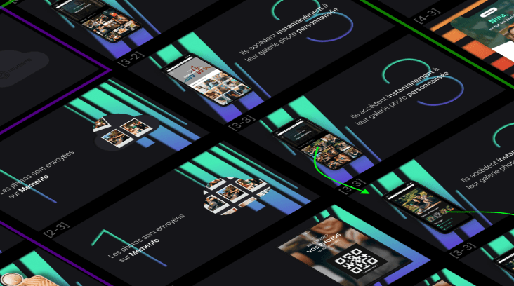 Storyboards de présentation