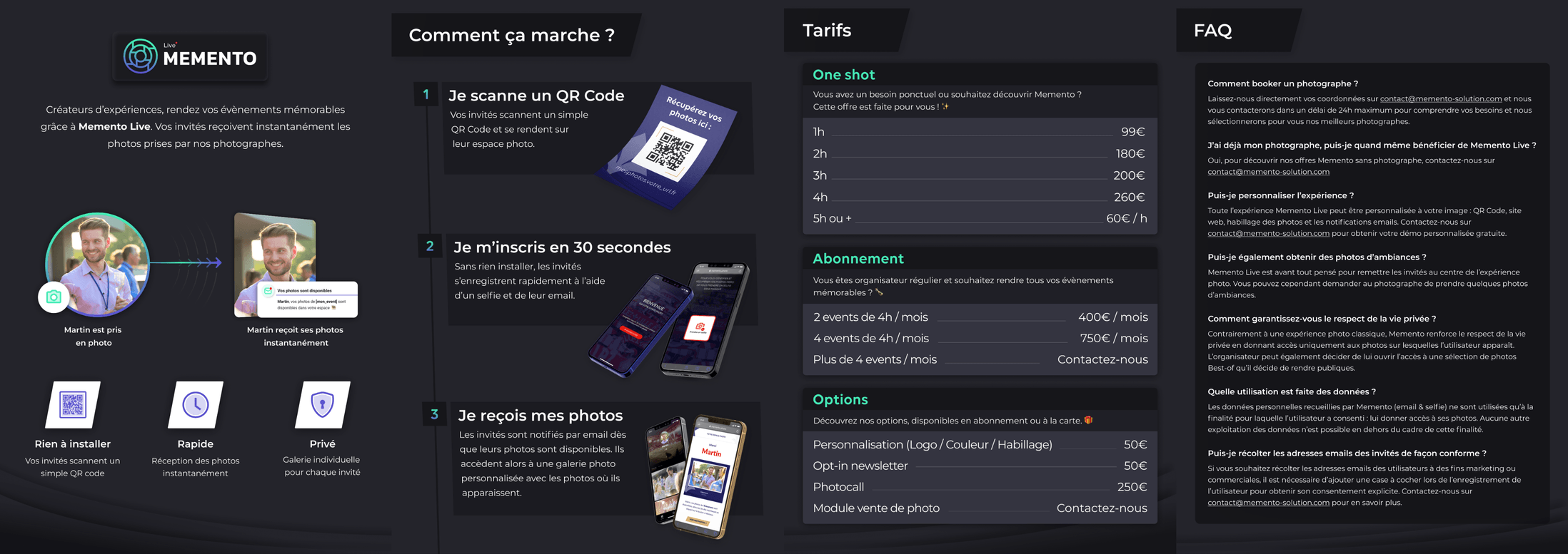 Synthèse offre et FAQ