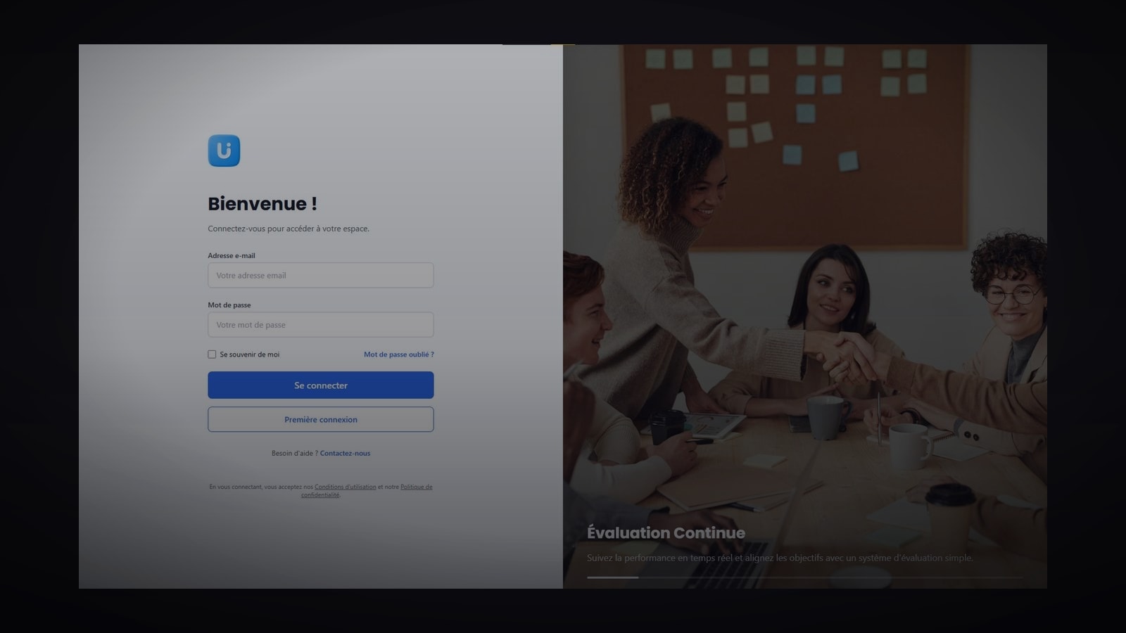 La plateforme en une minute trente